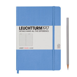 Leuchtturm A5 Medium 249 Lined Pages Hardcover
